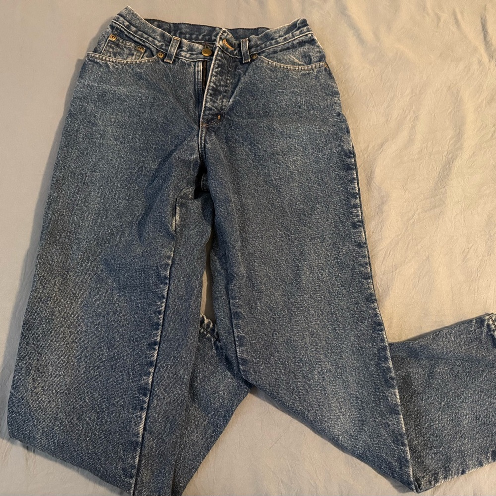 L.L. Bean Fleece Lined Straight Leg Jeans